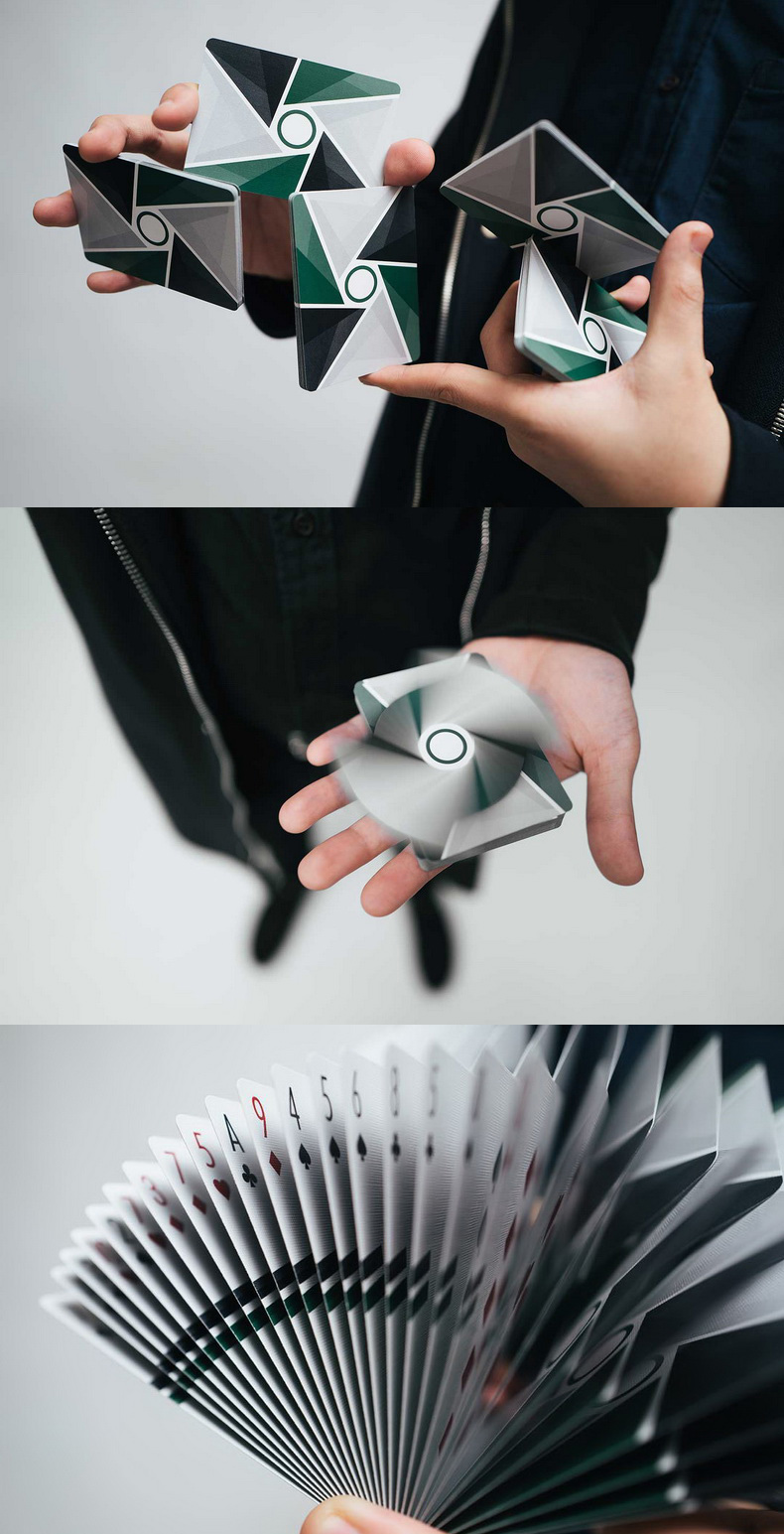 余今扑克牌艺术大师virtuosofw17ss16花切纸牌v组p1炫酷花切神牌