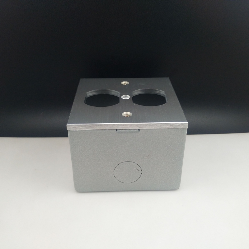 ig8300发烧hifi滤波美标电源插座音响墙插芯面板11671mm铝底盒