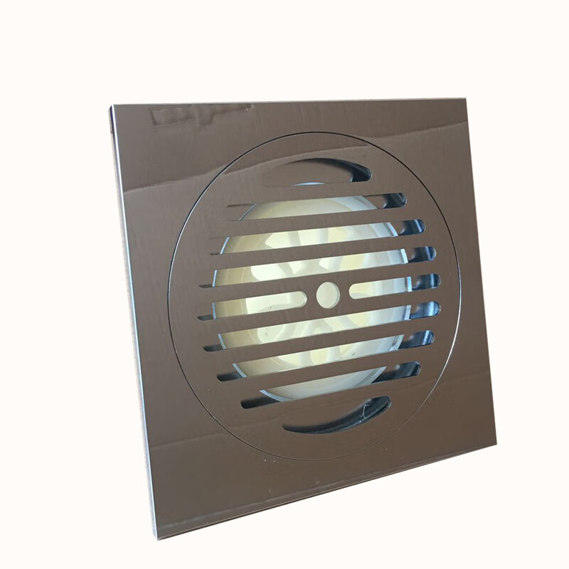 卫生间工程铜大排量大号地漏1215cm公分适配75/110管道 15×15cm(适配