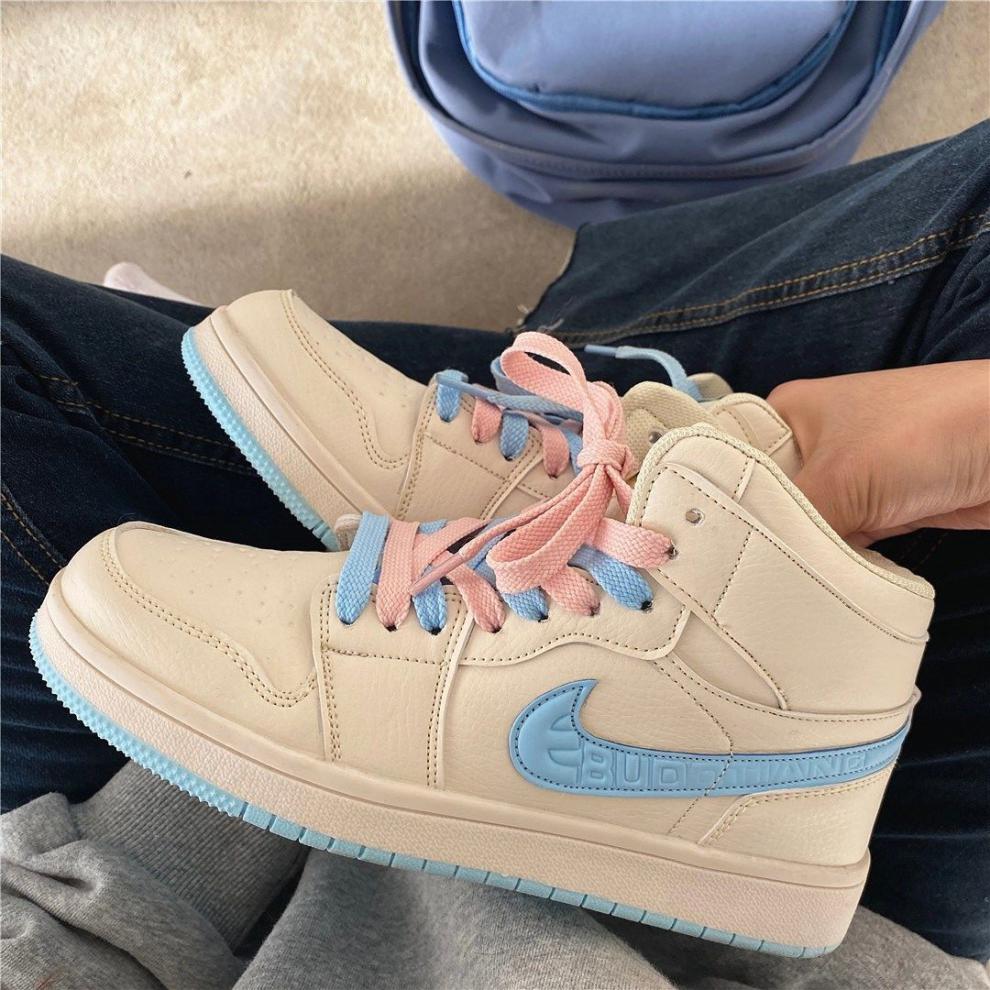 air2022新款ins超火鞋子女学生韩版街头篮鞋网红款潮 aj鸳鸯高品质 37