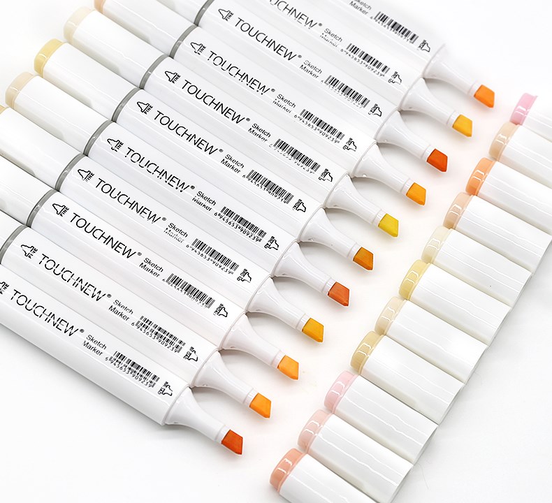 肤色马克笔单支自选touch new6代白笔杆 98号色【图片 价格 品牌 报价