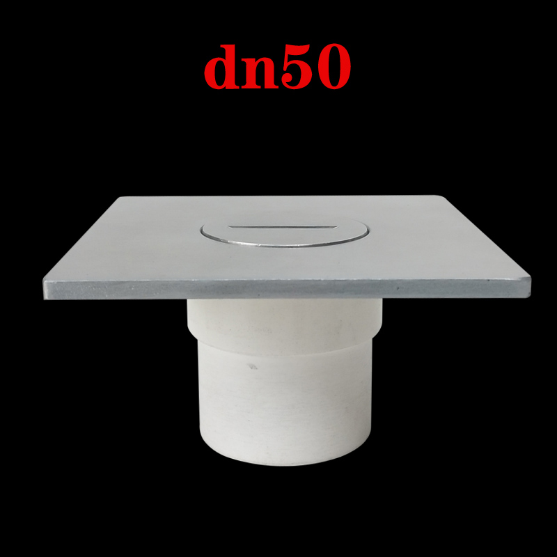 304不锈钢清扫口pvcu排水管检查口扫除口堵头dn5075110160dn50方形