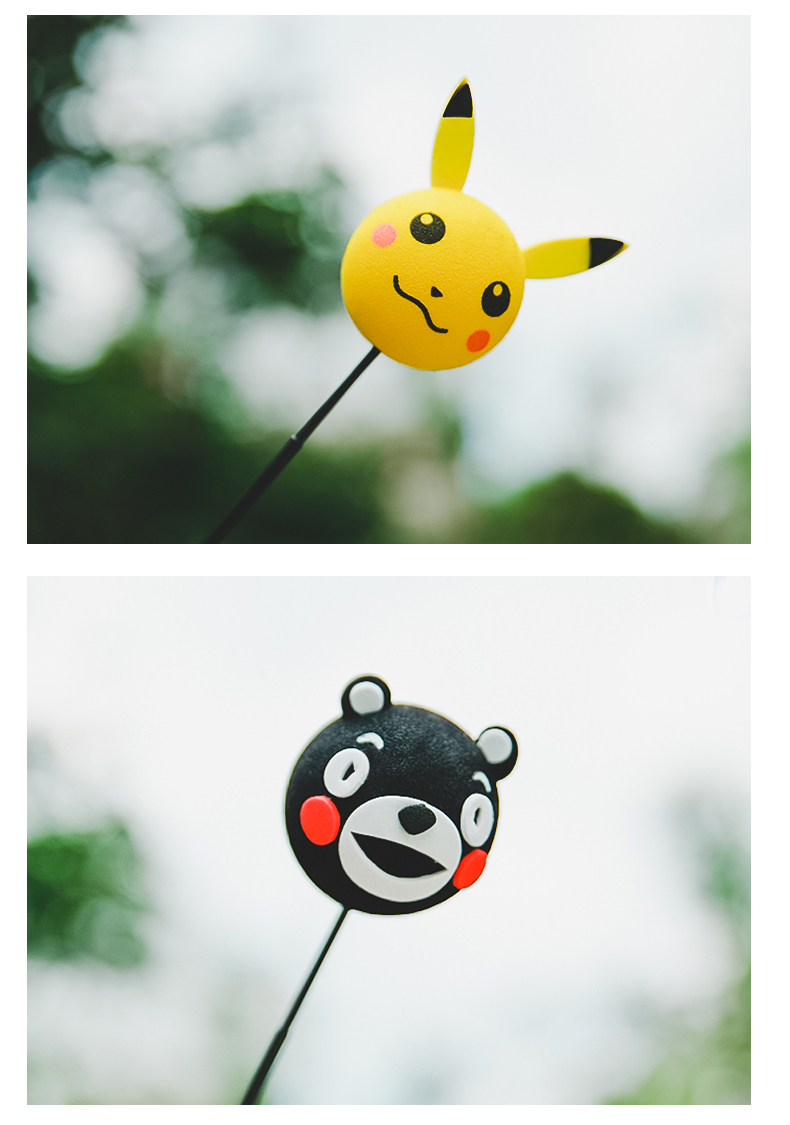 五菱宏光miniev天线装饰改装电动汽车外部车顶装饰可爱卡通车贴小蜜蜂