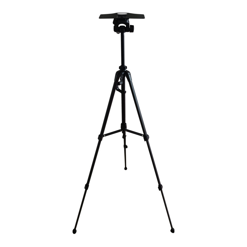 视频会议摄像头通用三角架钉钉腾讯会议摄像机托盘支架三脚架黑色