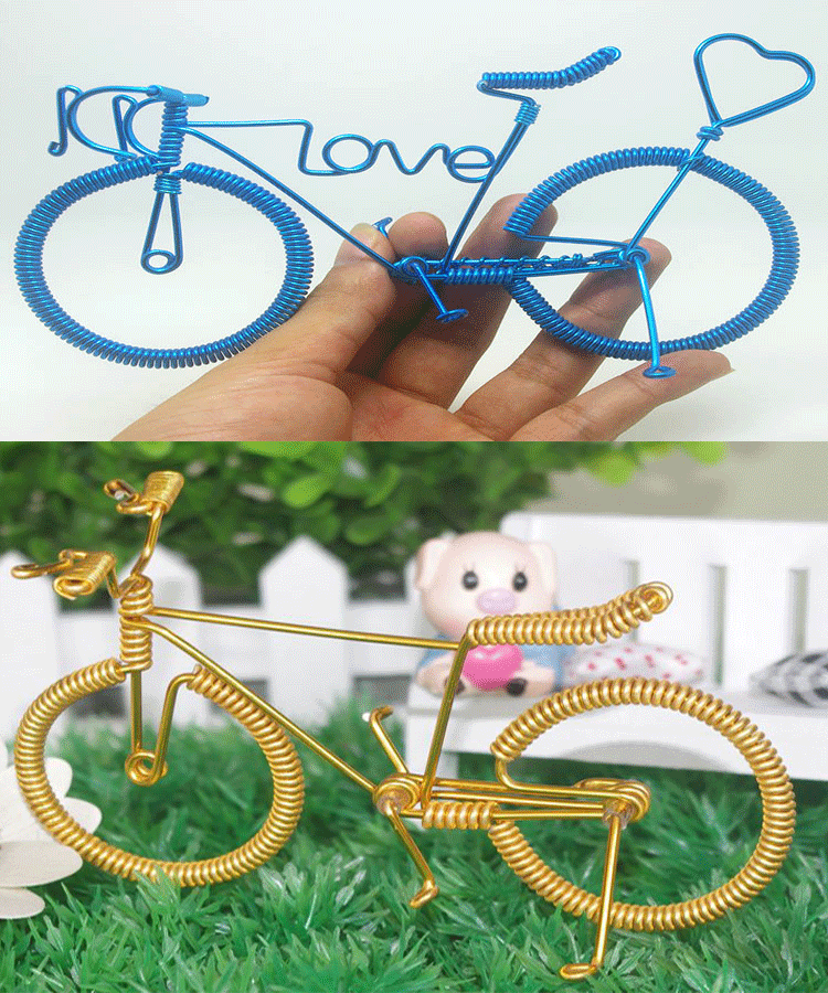 毫米彩色氧化铝线手工diy材料金属丝软铝丝手工工艺品编织造型m15毫米