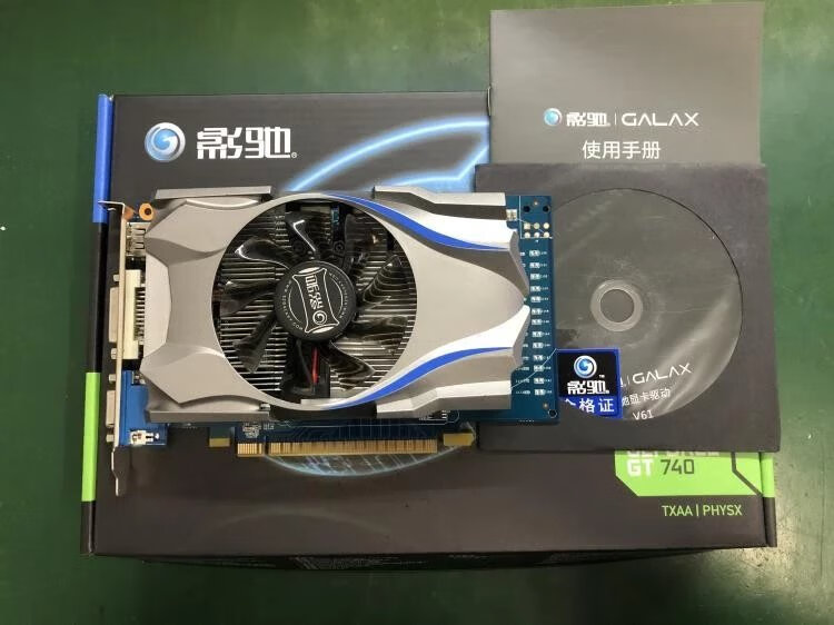 影驰盒装影驰gt740虎将骁将cflol台式电脑游戏独立显卡 2gb【图片
