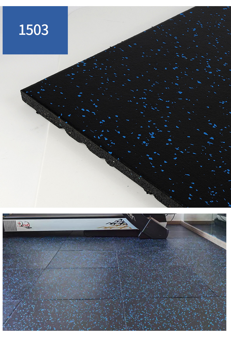 卷材缓冲地板室内防滑隔音防震垫减震耐磨运动地胶 地垫100*100*2