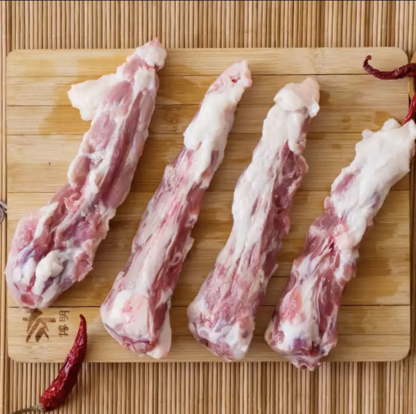 棠鲜生鲜羊尾巴新鲜现宰多肉羊尾骨清真羊尾尖羊尾巴红烧羊蝎子佳品整