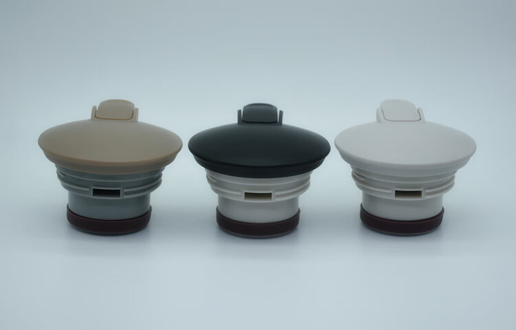 咔咔不锈钢保温壶盖子kaka咖啡壶壶盖大暖水瓶杯盖水壶配件金色