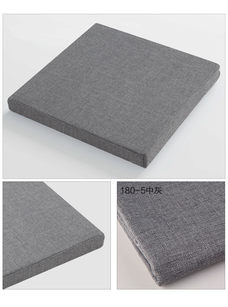高密度海绵垫高密度海绵沙发垫定做加厚加硬定制红木实木坐垫飘窗垫子