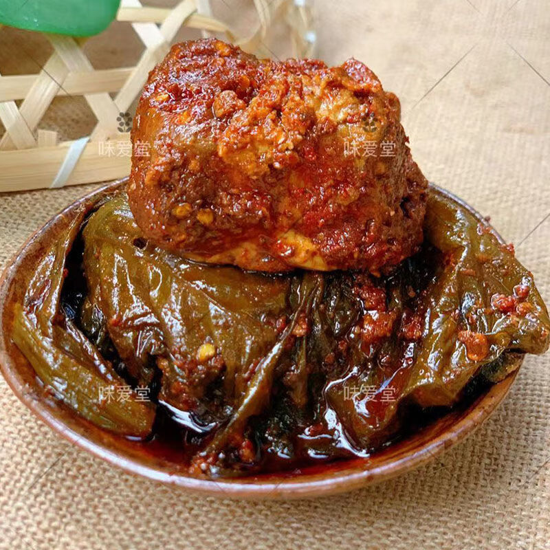 云南特产农家 青菜叶子包豆腐乳 爽口下饭神器 瓶装5
