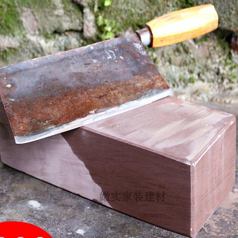贵州红岩天然磨刀石加大号磨刀石天然红石头切割厨师磨刀磨石天然红