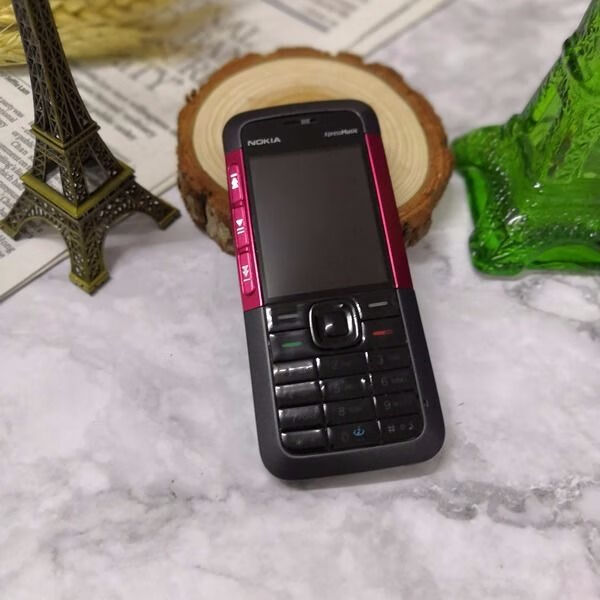 nokia诺基亚5310直板按键大声音超长待机老人学生备用音乐手机红色