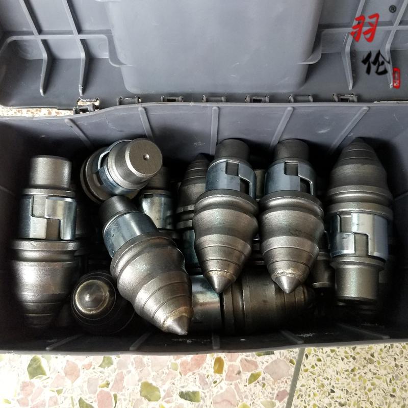 旋挖机头3050旋挖机截齿3060旋挖机钻头加焊耐磨旋挖齿3060鹅卵石专用