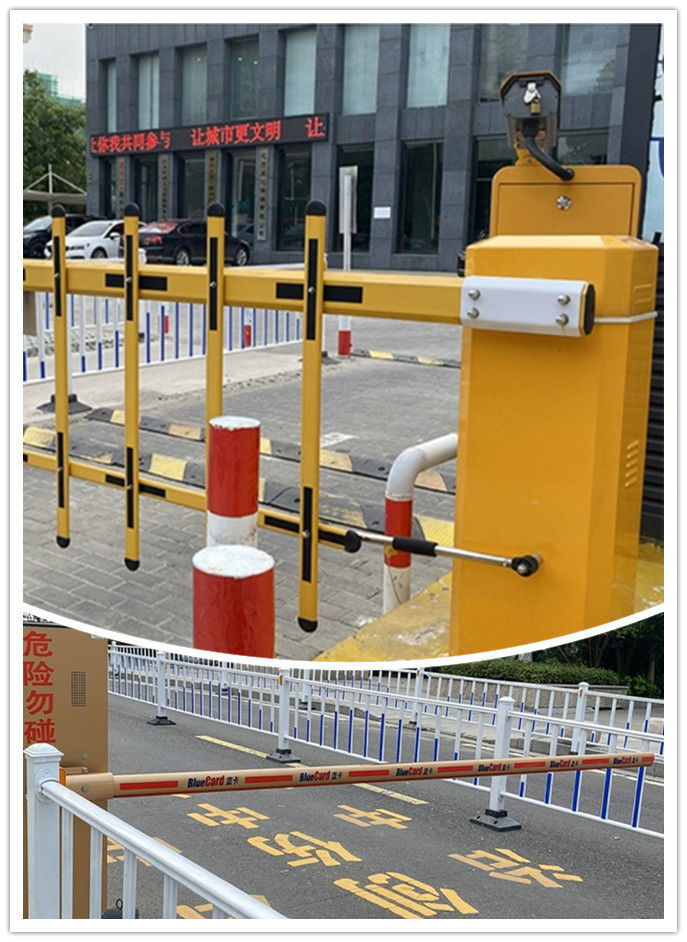 道闸杆栅栏杆停车场拦车杆收费站门卫起杆落杆八角伸缩单直杆 6米八角