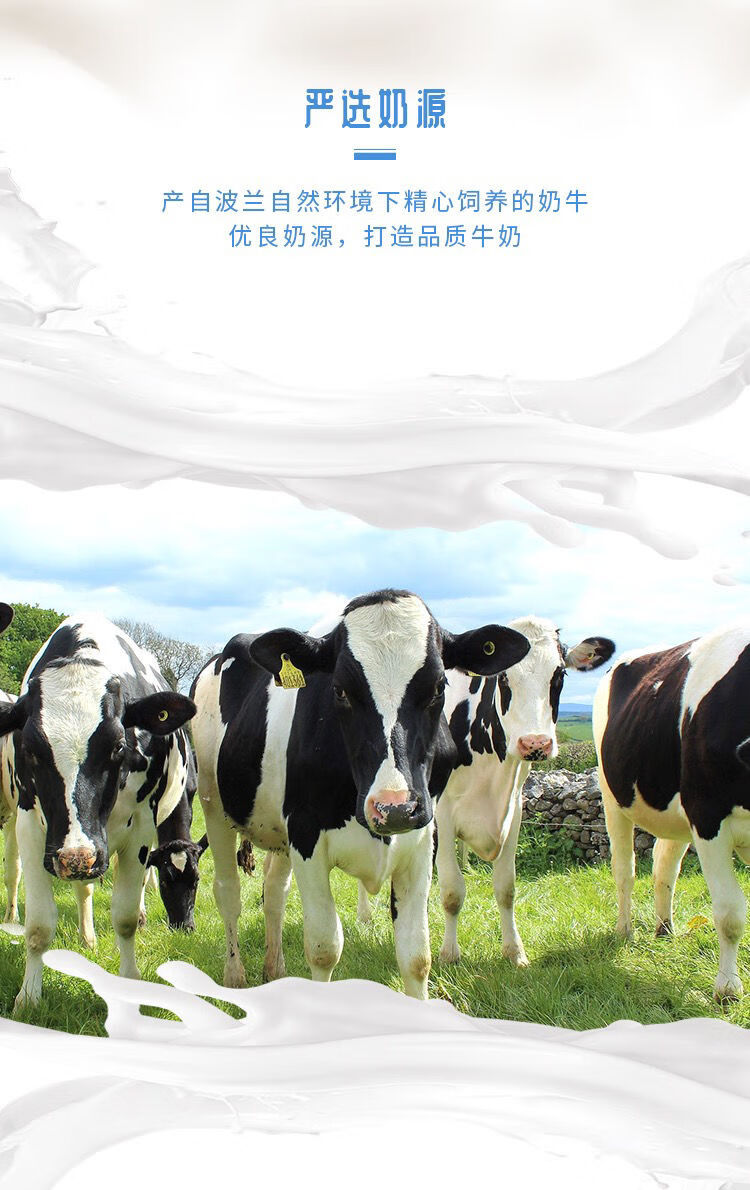 卢森牧场牛奶企鹅200ml12盒laciate卢森牧场钙纯牛奶乐思得蓝色包装