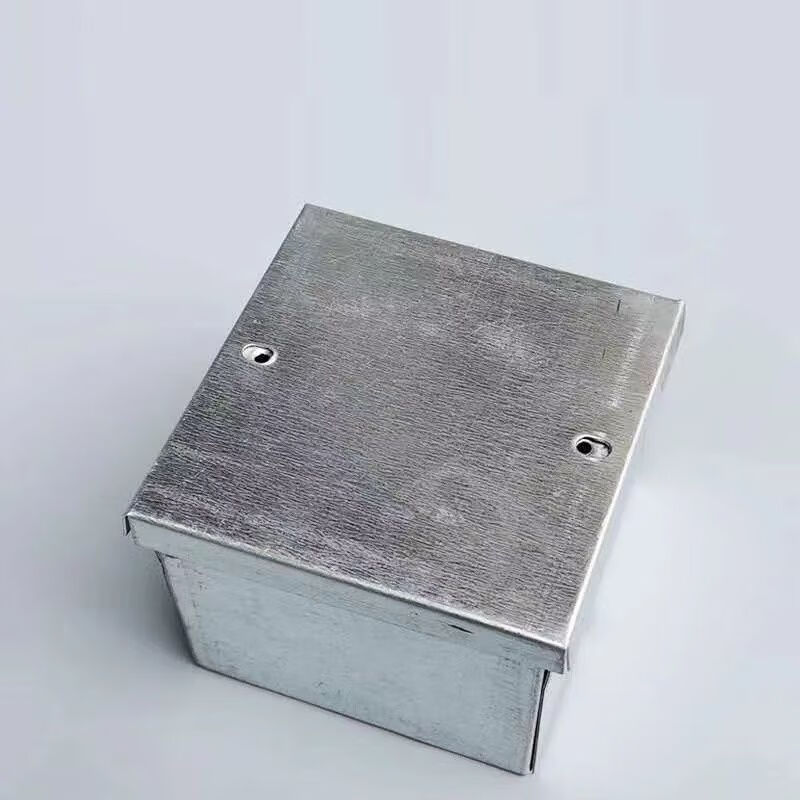 kbg线管接线盒jdg管铁金属线盒过路盒过路接线铁盒100150200拉伸