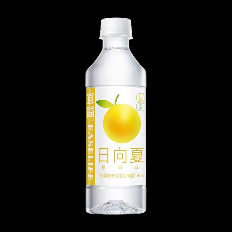 宜简苏打水弱碱性水360ml1524瓶整件原味多口味可选宜简苏打水四味各6