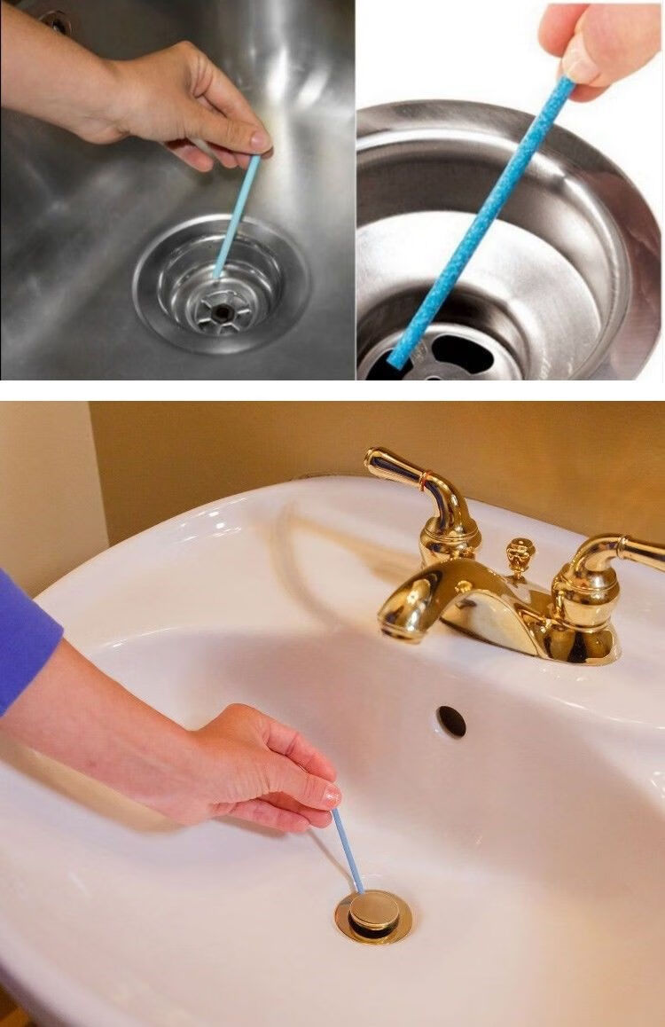 igiftfire下水道管道清洁棒马桶疏通棒防臭棒塞堵臭厨房油污地漏除污