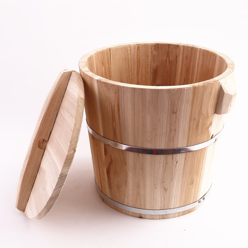蒸饭桶蒸箱蒸饭木桶套装商用蒸锅加强版加热快饭团工具柳杉原木蒸笼锅