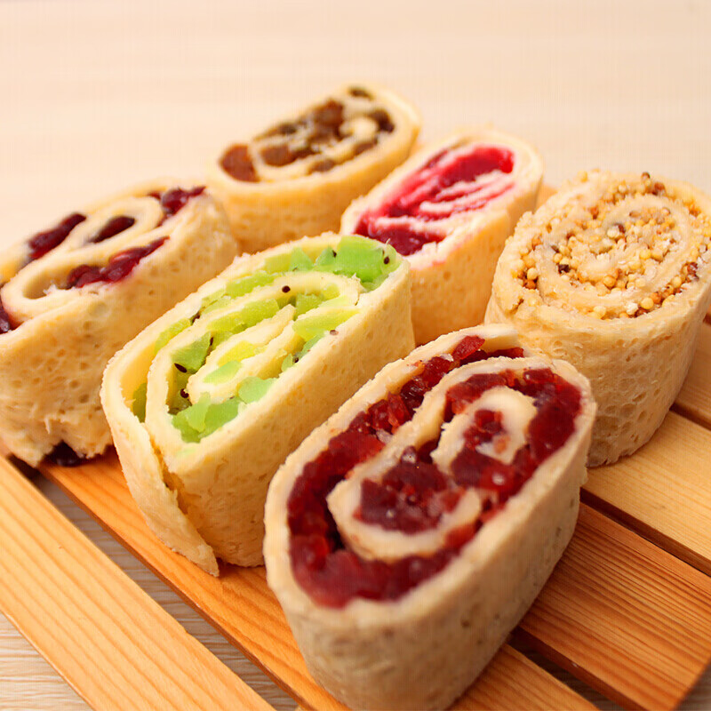 内蒙奶皮子卷牧民奶酪锡盟鲜湿炒米葡萄干蔓越莓奶皮子250 山楂味