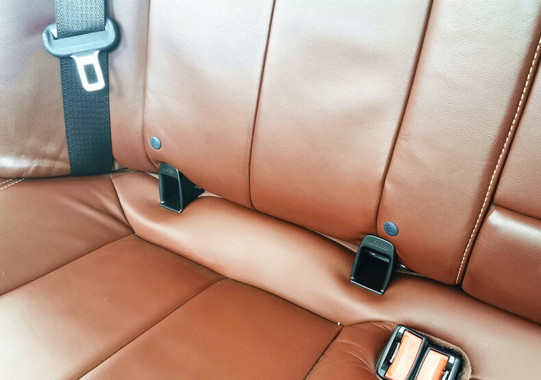 儿童安全座椅isofix接口引导槽导向槽扩张槽寻找器卡扣连接带配件黑色