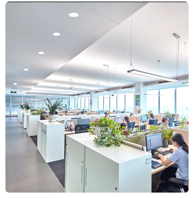 欧普侍照明led筒灯天花灯嵌入式客厅过道大功率店铺商用筒灯佛山灯具