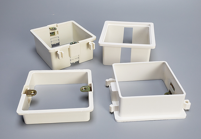 月城适用86型pvc接线盒暗装盒套盒3cm拼装加高圈阻燃插座底盒增高圈4