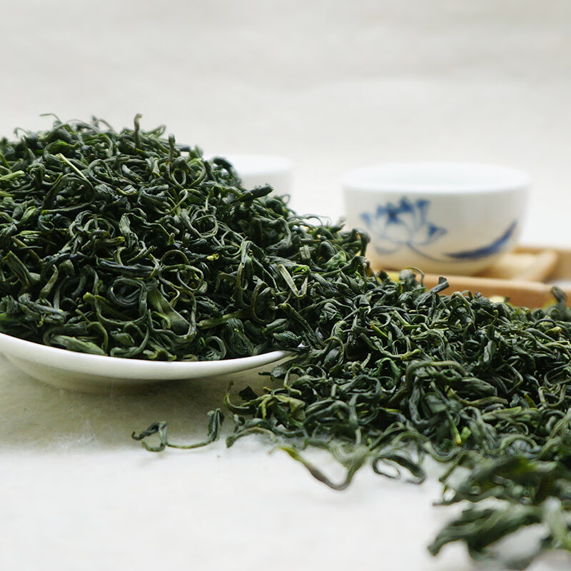江西上犹毛尖特级绿茶2021新春茶叶高山浓香炒青农家茗茶散装明前250g
