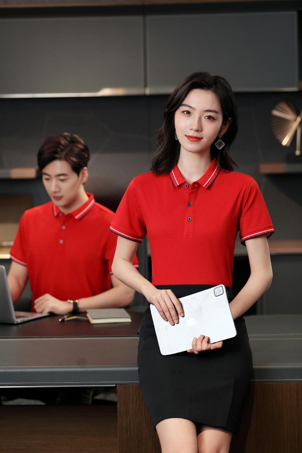 公交驾驶员司机工作服首汽约车夏季翻领polo衫短袖定制网约车代驾工装