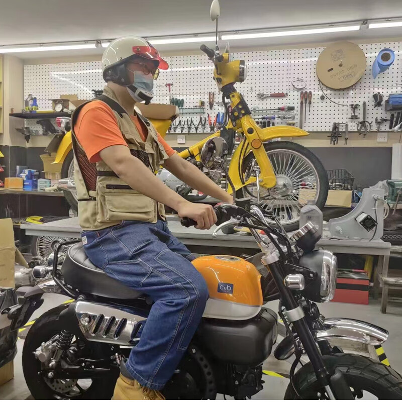 双狮斯托纳猿猴125猴子国四电喷男女双人迷你摩托燃油街跑可上牌 熊本