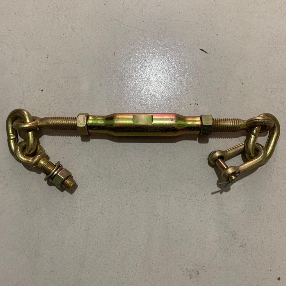 东方红354/404拖拉机配件天拖654拖拉机限位链条悬挂拉杆链子 单环