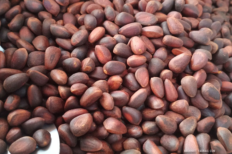 吃情派(chiqingpai) 新货东北大兴安岭水煮松子盐水煮雪松子咸味松树