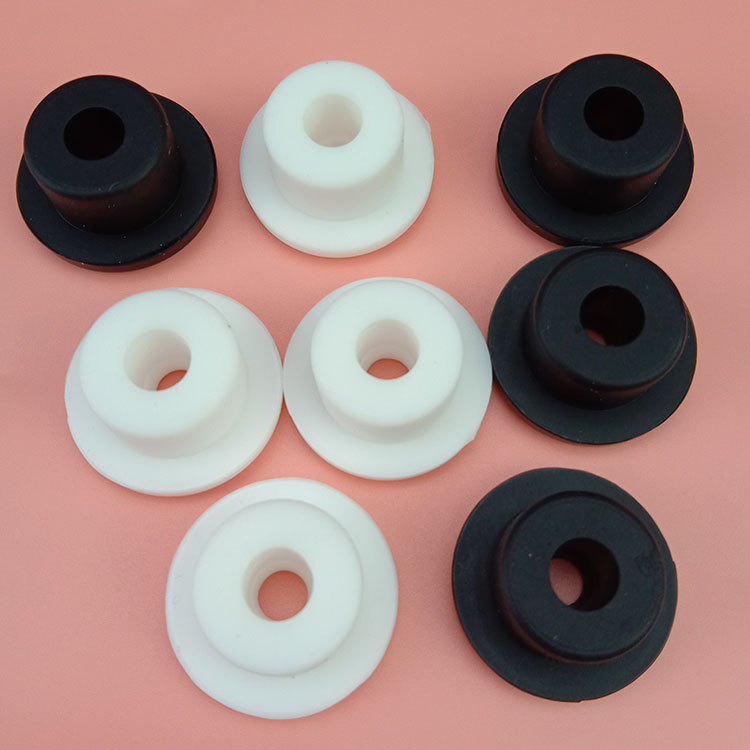 小号单面护线圈过出线环橡胶圈橡皮圈密封圈护线套Φ3-200mm黑色胶塞