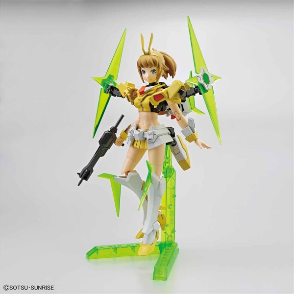 现货 万代 hgbf 1/144 凯旋文奈 星野文奈 创战者 gbf 拼装模型 蓝标