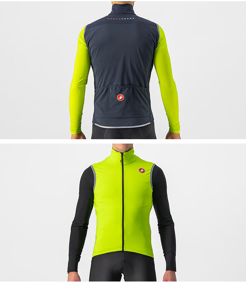 castelli 蝎子男春秋防风憎水骑行服马甲戈尔轻量职业设计4522514 414