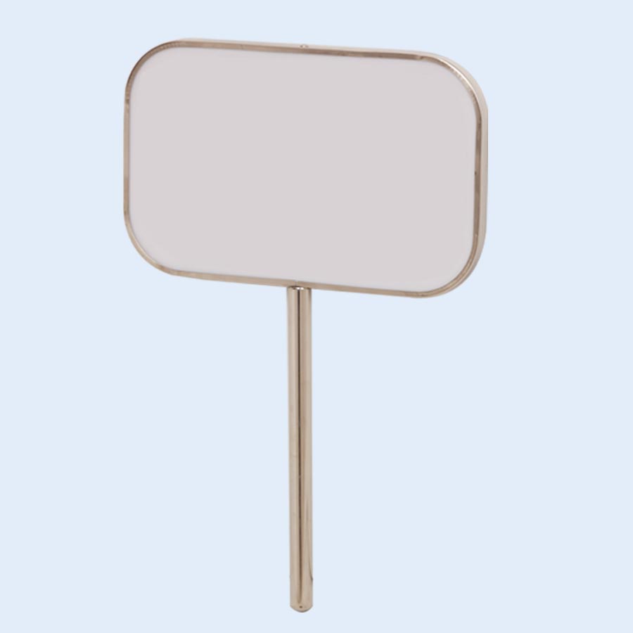 fgacct 不锈钢双面手举指示牌钛金火车站机场粉丝接机牌寻人提示牌