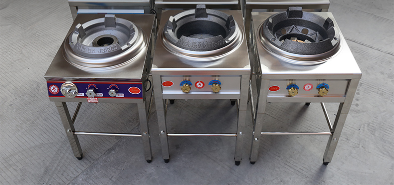 猛火灶商用不锈钢猛火灶台饭店专用带风机中高压猛火炉炒炉煤气灶燃气