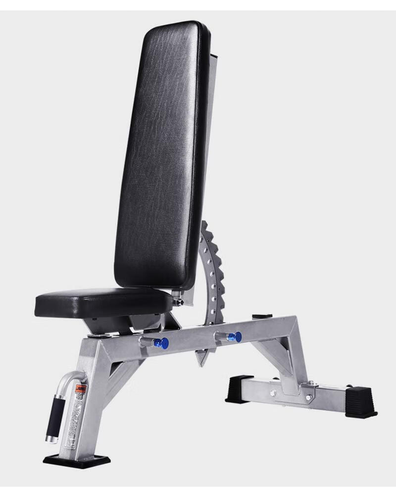 哑铃椅飞鸟卧推凳子用重型哑铃凳可调训练凳q170系方管哑铃凳银色