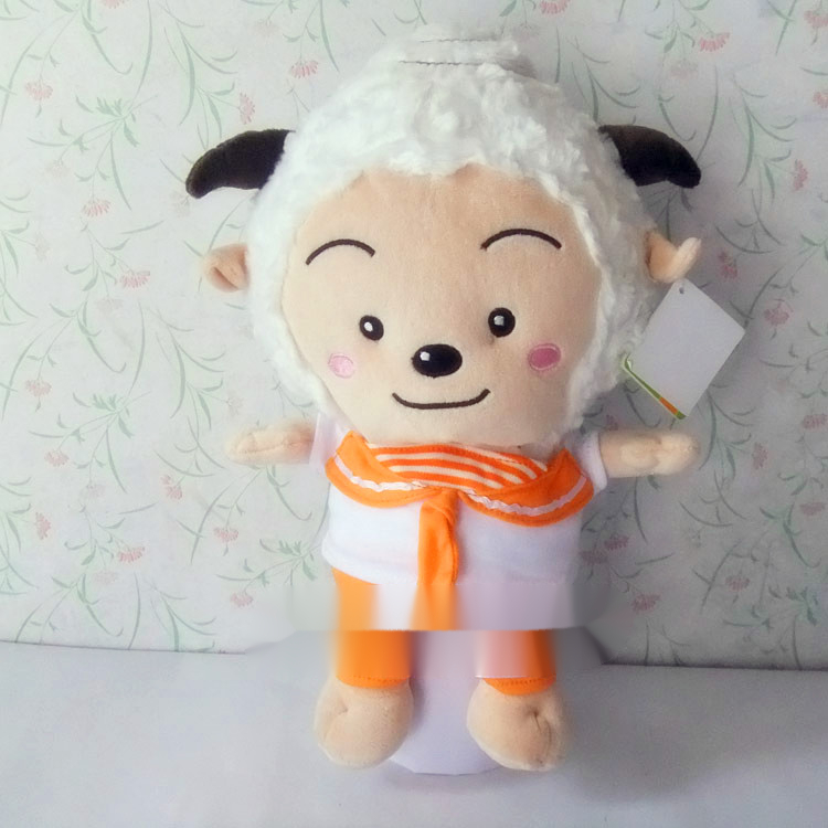 喜羊羊美洋洋毛绒玩具公仔 美羊羊喜羊羊懒羊羊毛绒玩偶礼物 沸羊羊