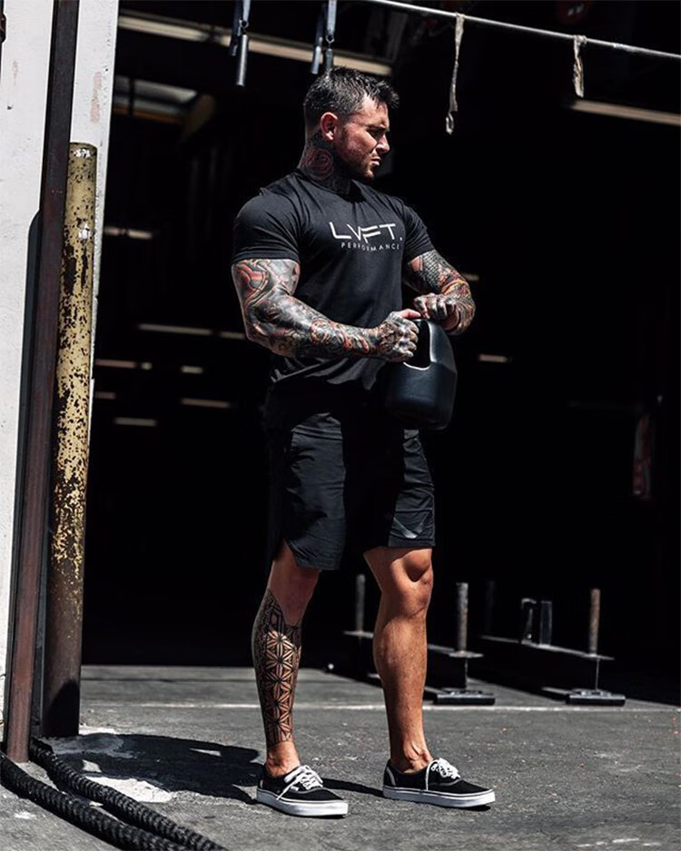 滕讯体育nba2022肌肉信仰健身短裤深蹲跑步篮球兄弟狗速干运动训练服