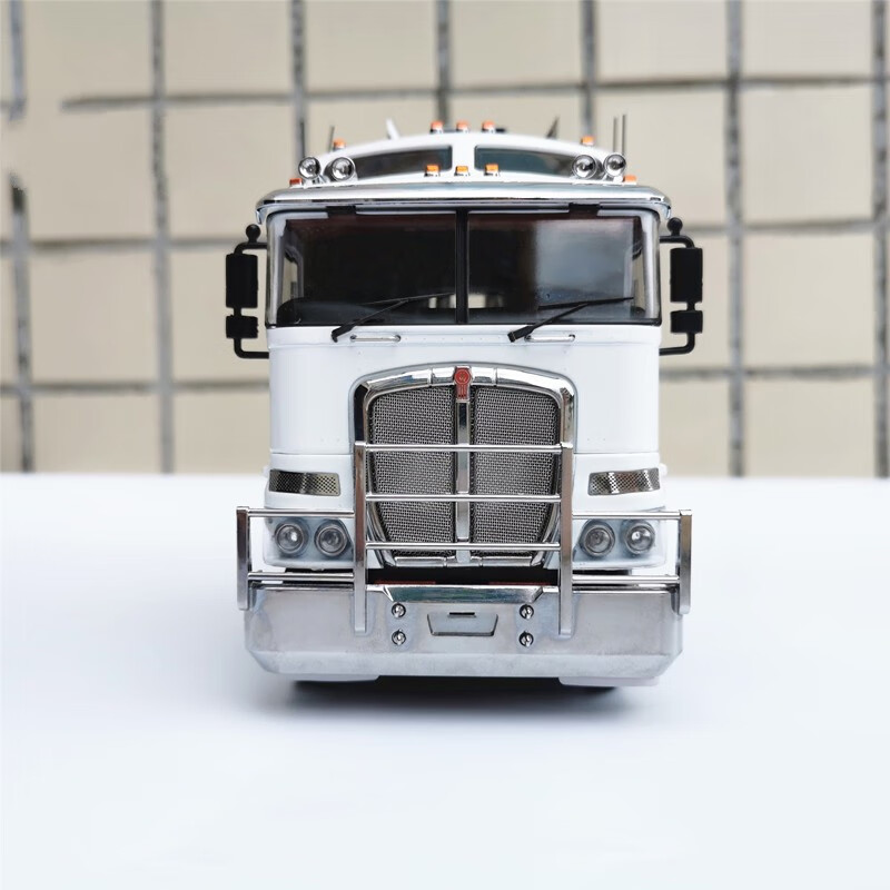 132肯沃斯kenworthk200澳洲卡车拖头合金汽车模型红色