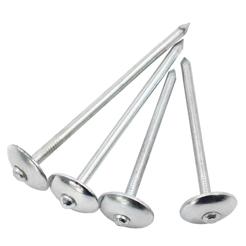 定制适用于石棉瓦钉彩钢瓦钉 瓦楞钉大头钉 图钉6厘米8厘米9厘米10