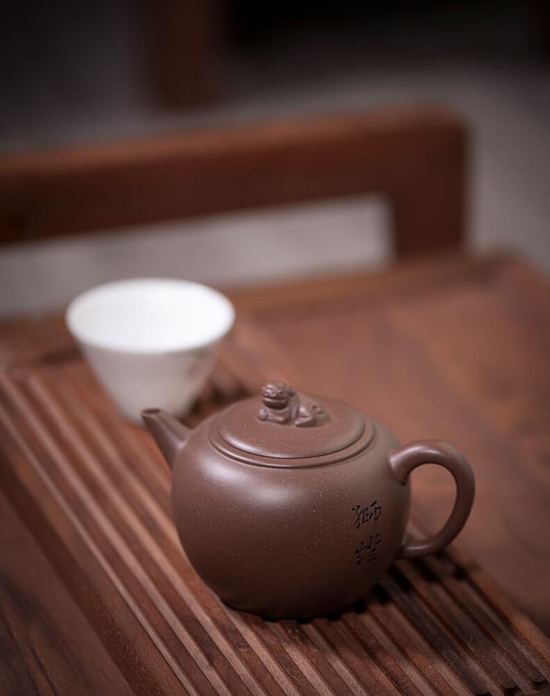 八马紫砂壶 狮灯壶段泥紫砂壶宜兴紫砂壶茶具【图片 价格 品牌 报价】