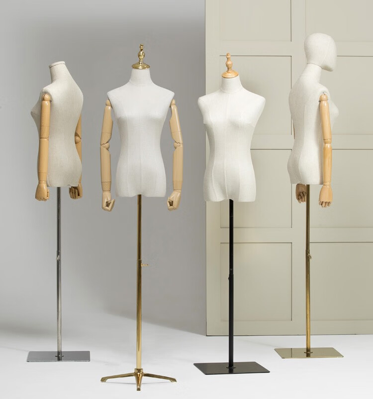 服装店女模特架子韩版女装店试衣服人台假人体模型半身婚纱模特道具