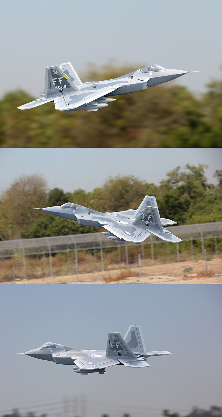 跨联固定翼户外耐摔航模模型超大固定翼f22猛禽战斗机遥控飞机电池