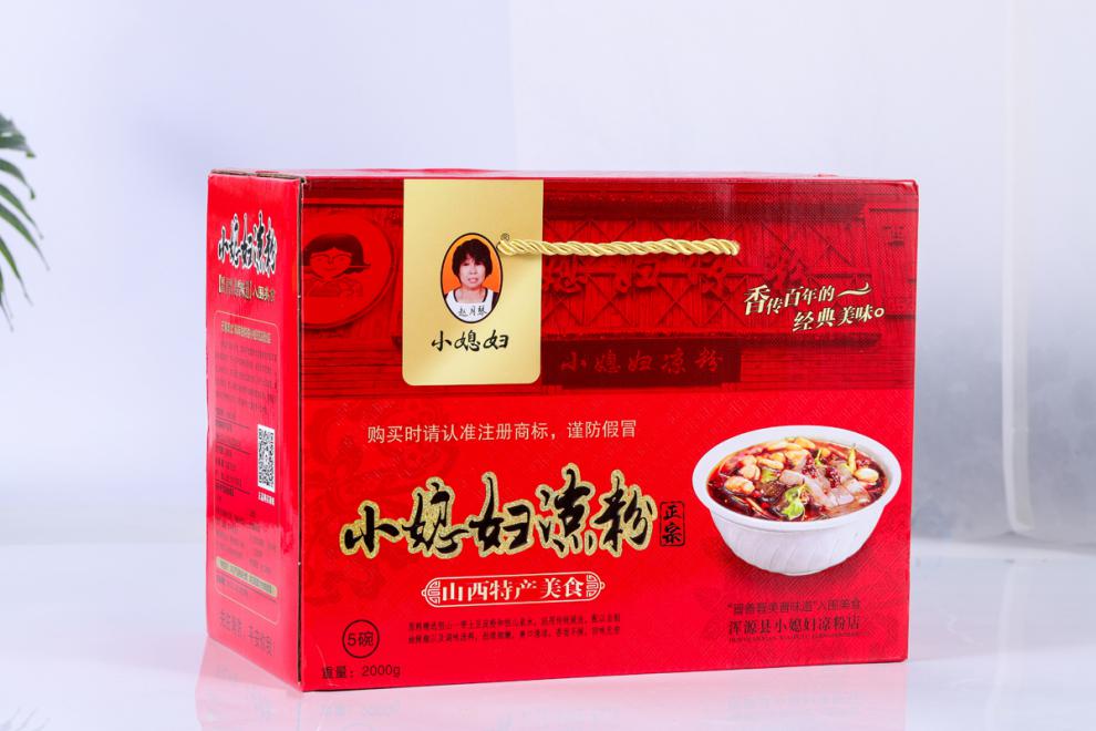 浑源凉粉小媳妇 山西大同浑源特产5包礼盒装 小媳妇凉粉礼盒装一件(4