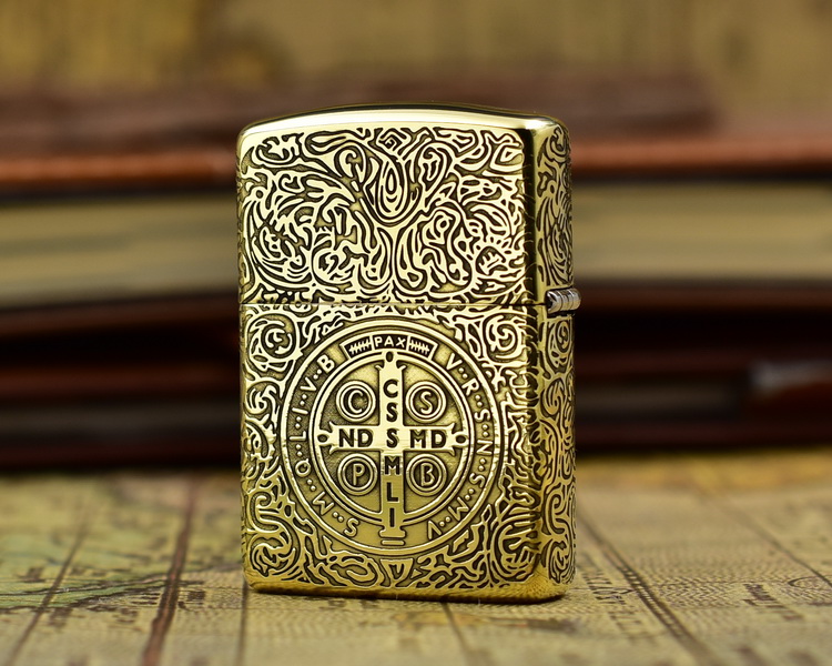 zippo打火机康斯坦丁恶灵挽歌地狱神探复刻1941雕刻男士5面雕刻版单机