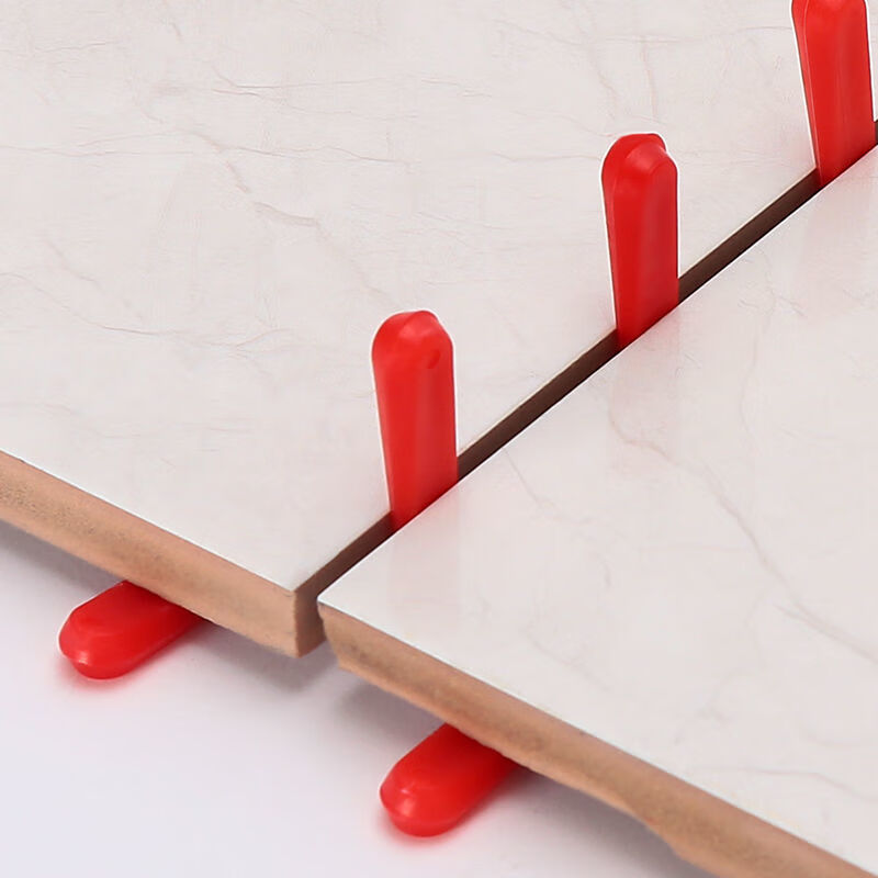 瓷砖小插片定位找平器调缝垫片贴砖工具隔缝小楔子留缝卡子 5mm瓷砖小