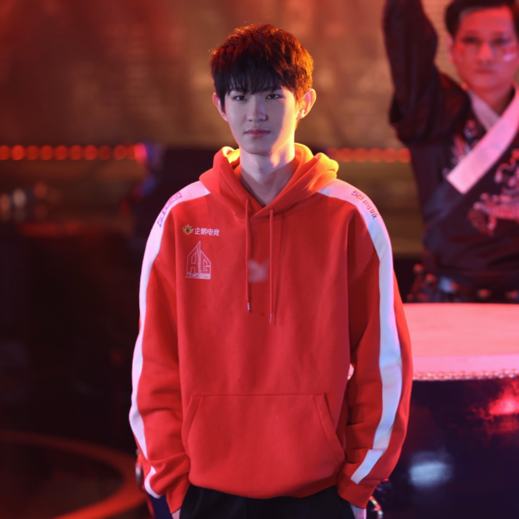 狮卡锐ag超玩会队服2022kpl荣耀出征服ag衣服一诺卫衣外套周边 ag黑色